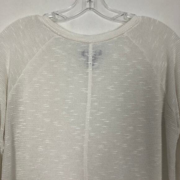 Gap Men's White Long Sleeve Lightweight Sweater Size Medium - Picture 6 of 10